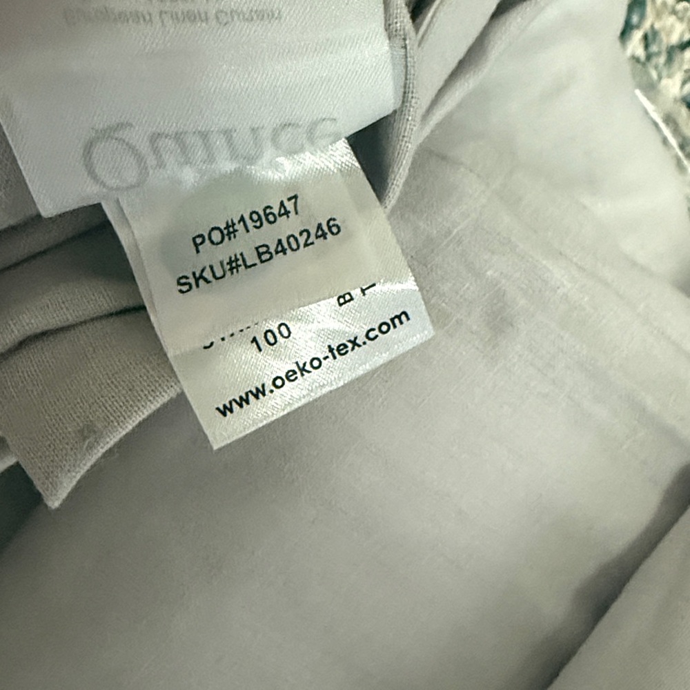 Quince European Linen Curtain Set of 2 - Picture 9 of 10